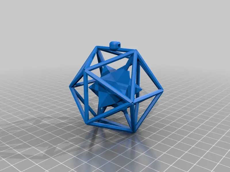 İkozahedral Noel Süsleri