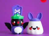 Halloween Stackable Rumi Blocks Set - Vol. 2-6