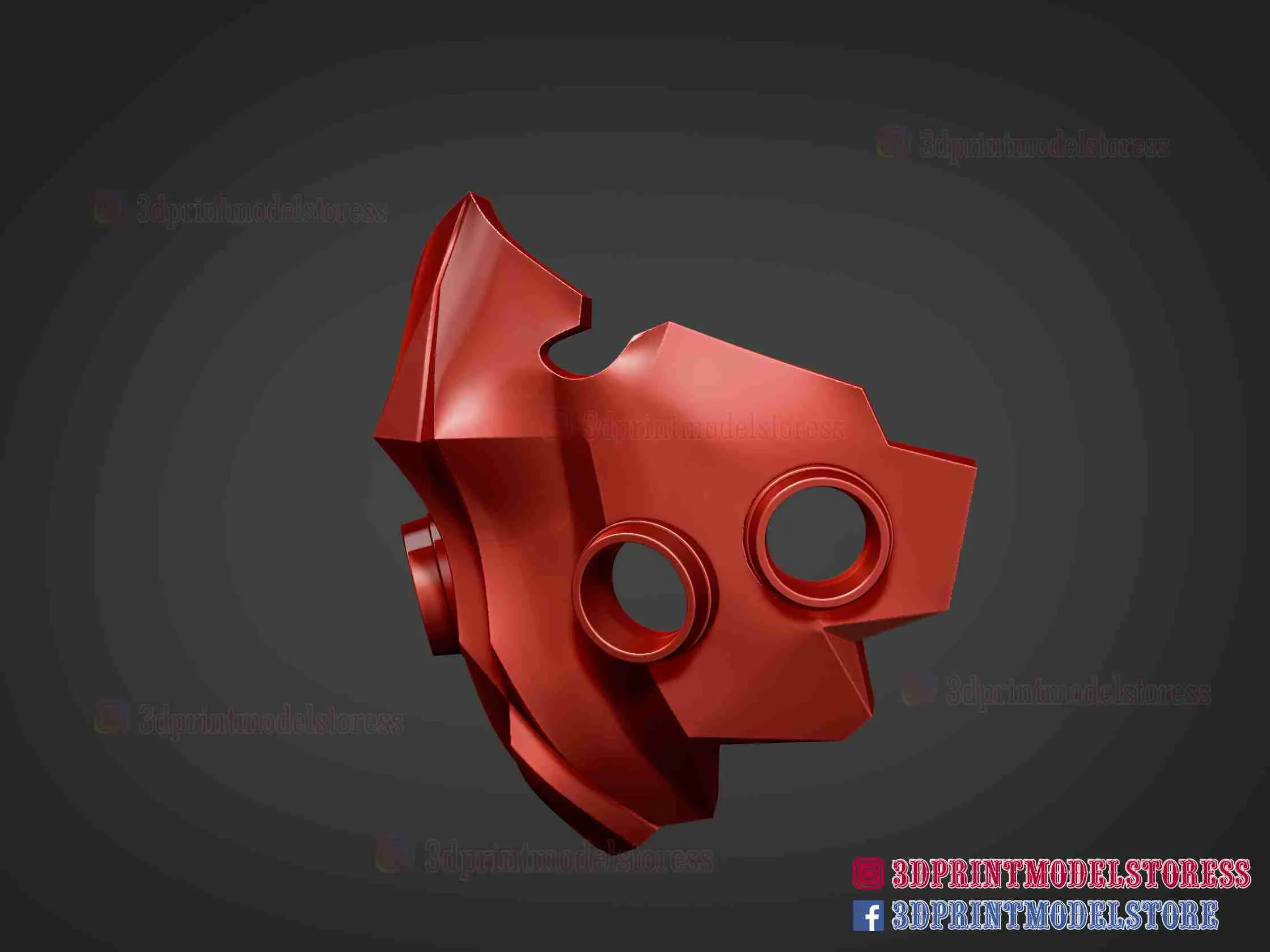 Tokyo Ghoul Tatara Maschera rossa - Anime Cosplay Halloween