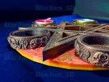 WICCAN PENTAGRAM TEALIGHT MUMLUK-5