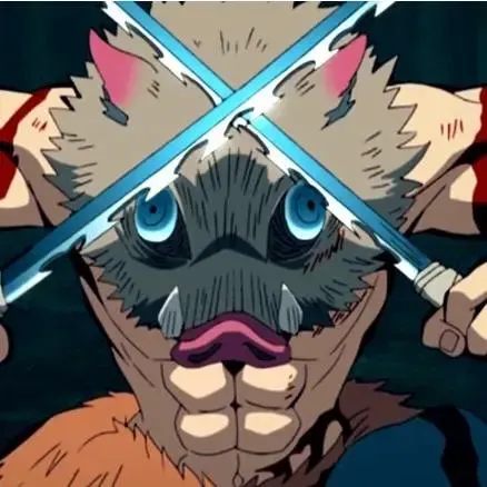 Inosuke Hashibira Dual Nichirin Katana - DemonSlayer