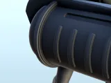Alien running with machine-gun (6) (+ pre-supported version-8