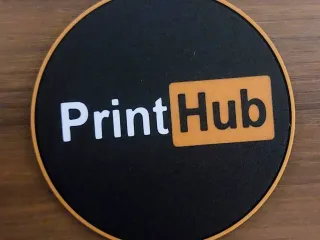 Print Hub Coaster