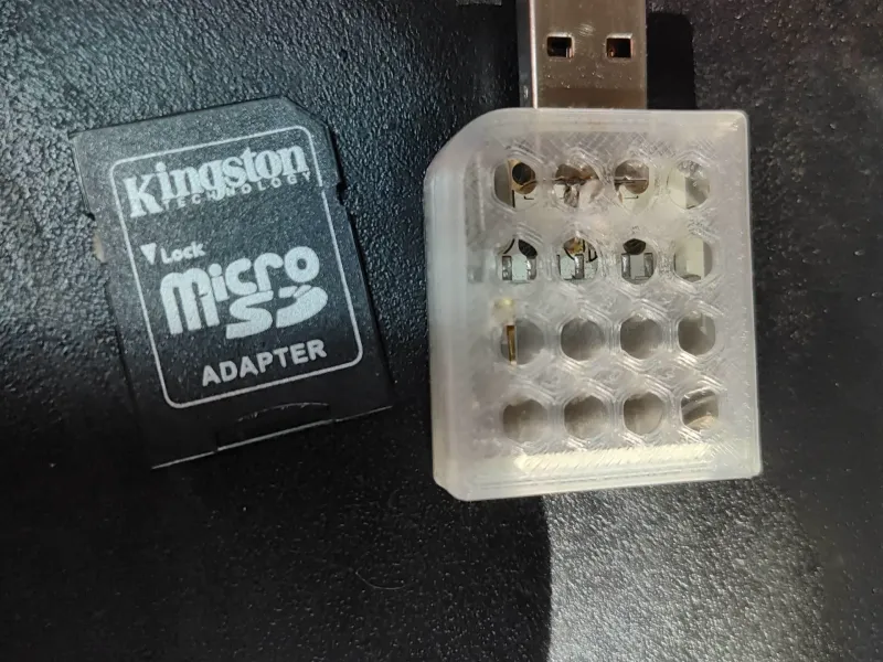 SD/Micro-Kartenadapter USB-Gehäuse