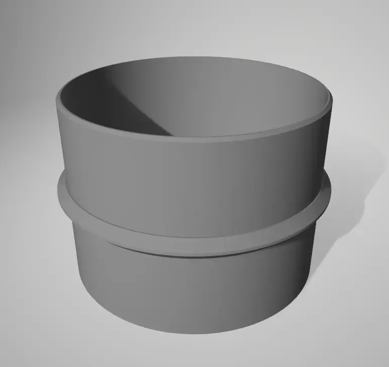 Conector de tubo Spiro Aluflex 75 mm, 90 mm, 100 mm