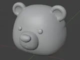 Polar bear head-1