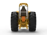 Fun Short Vintage Pulling tractor Scale 1:25-2