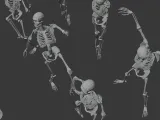 Human Skeleton Dynamic Pose Pack-3