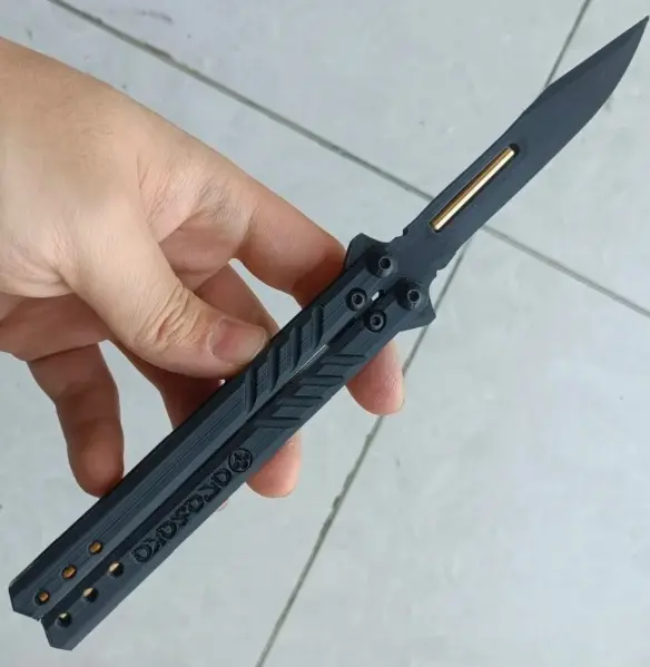 “Fully 3d printed” butter fly knife