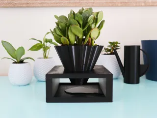 Geometric Cone Planter