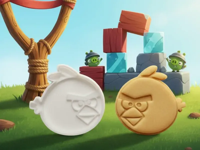Angry Bird Cookie Cutter
