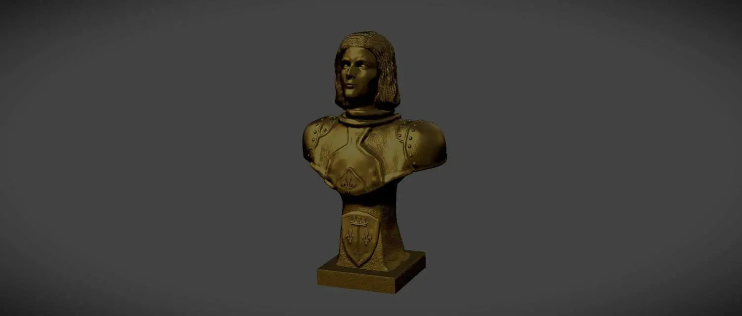 Joan of Arc Büstü - Joan of arc büstü