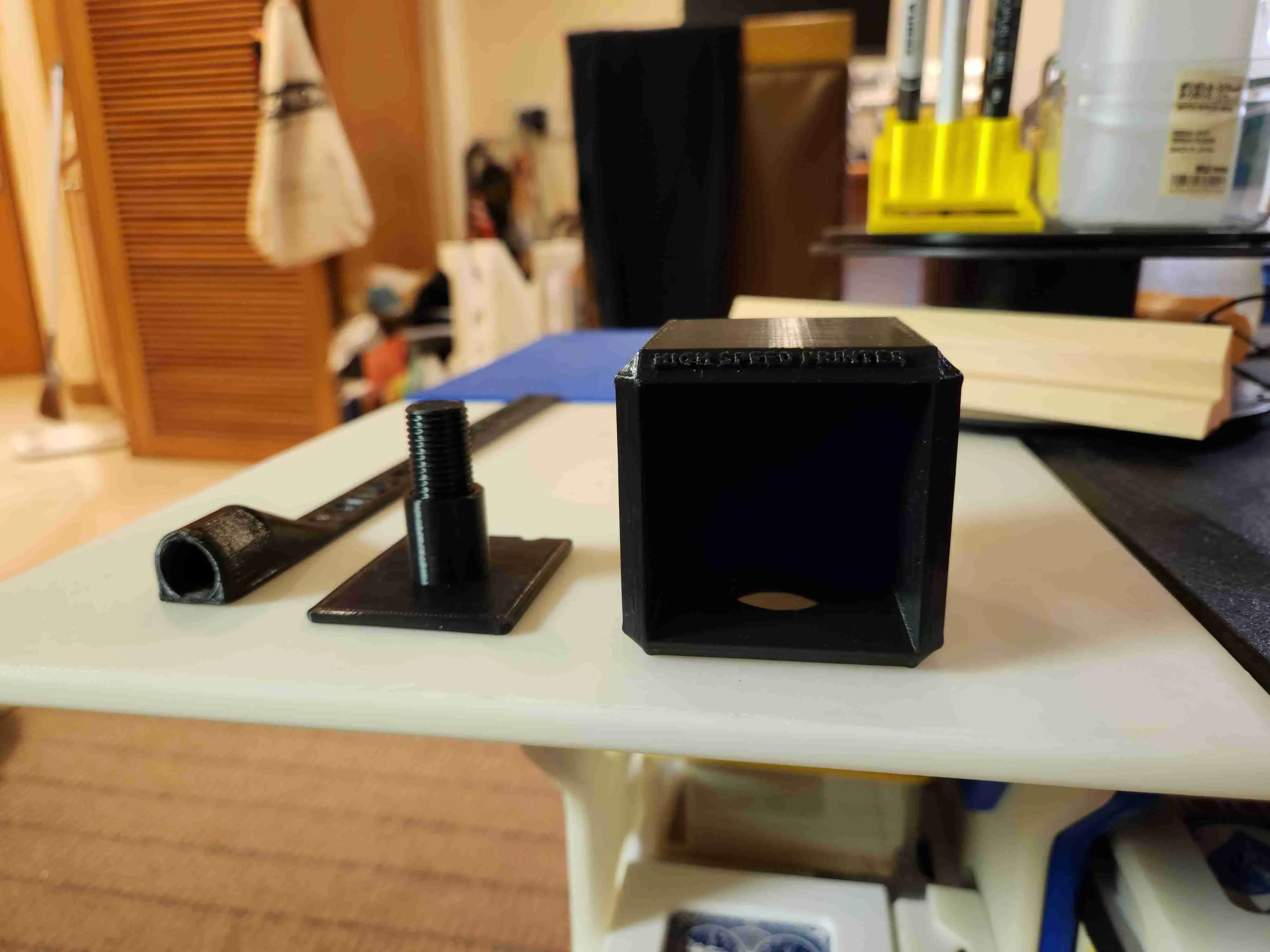Cursed 3D printer Bookmark