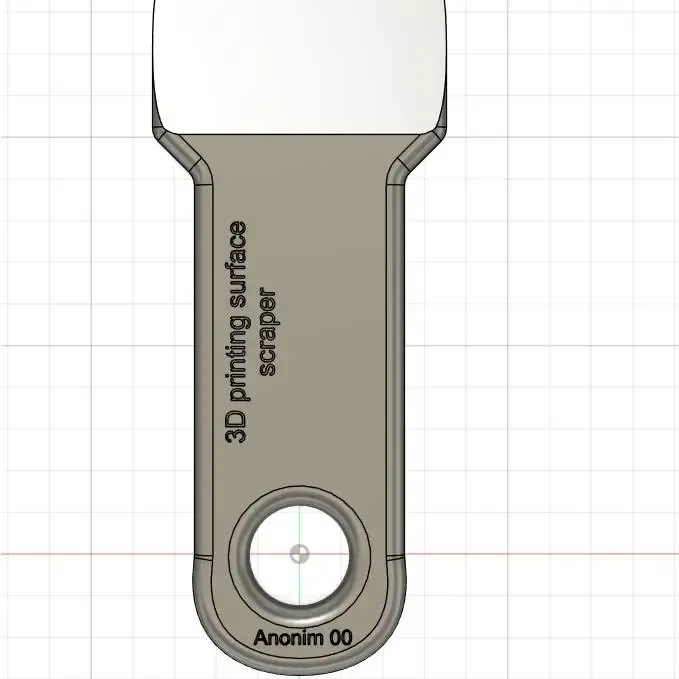 3D printing surface scraper
