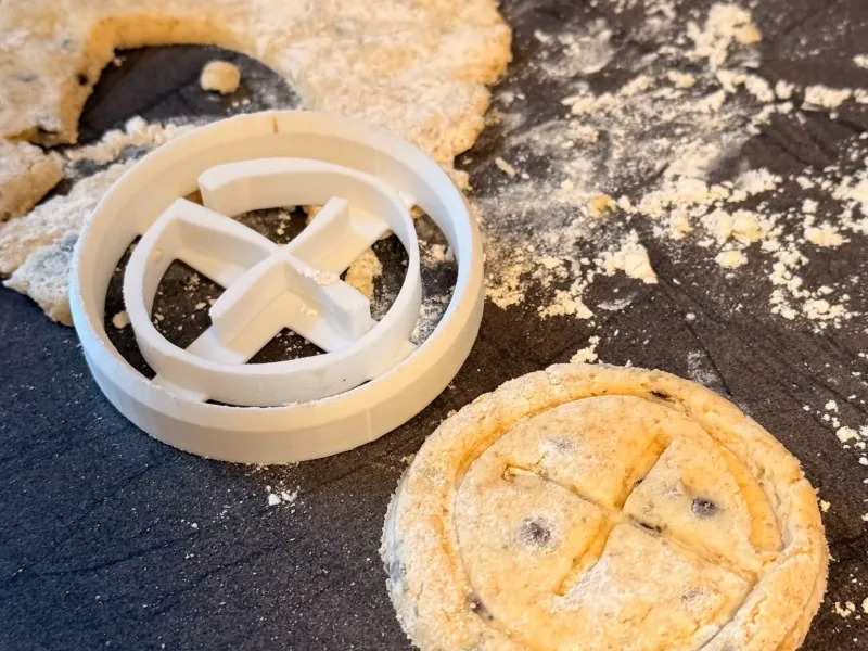 Tagliabiscotti per biscotti e altro con logo Geocaching