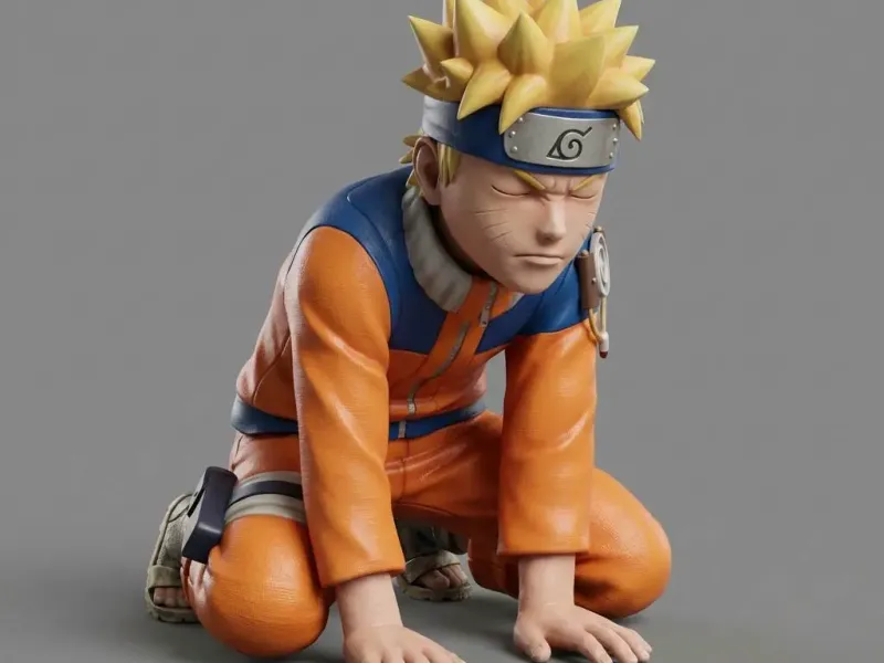 Naruto Kneeling