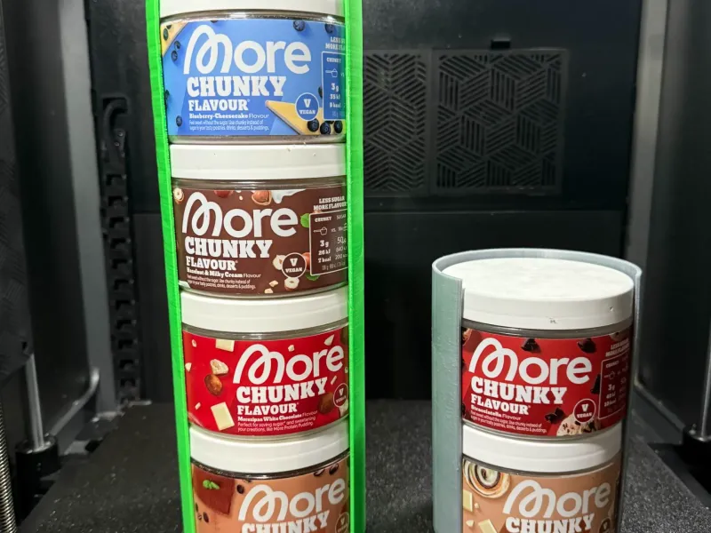 Suporte More Chunky Flavor – Organizador de Pilha para 2, 3 e 4 unidades