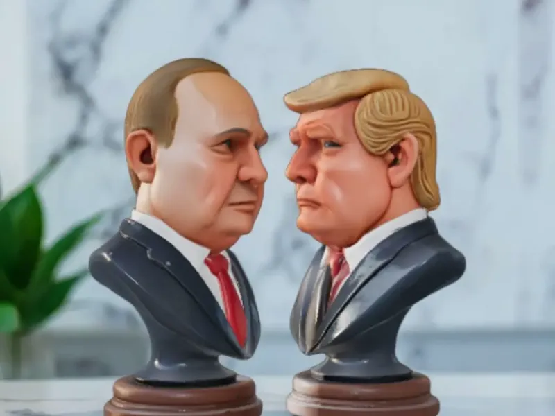 Trumputin Figure (Funny Cartoon)