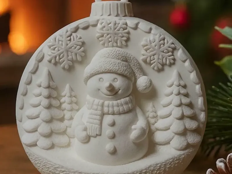 Schneemann-Weihnachtsschmuck