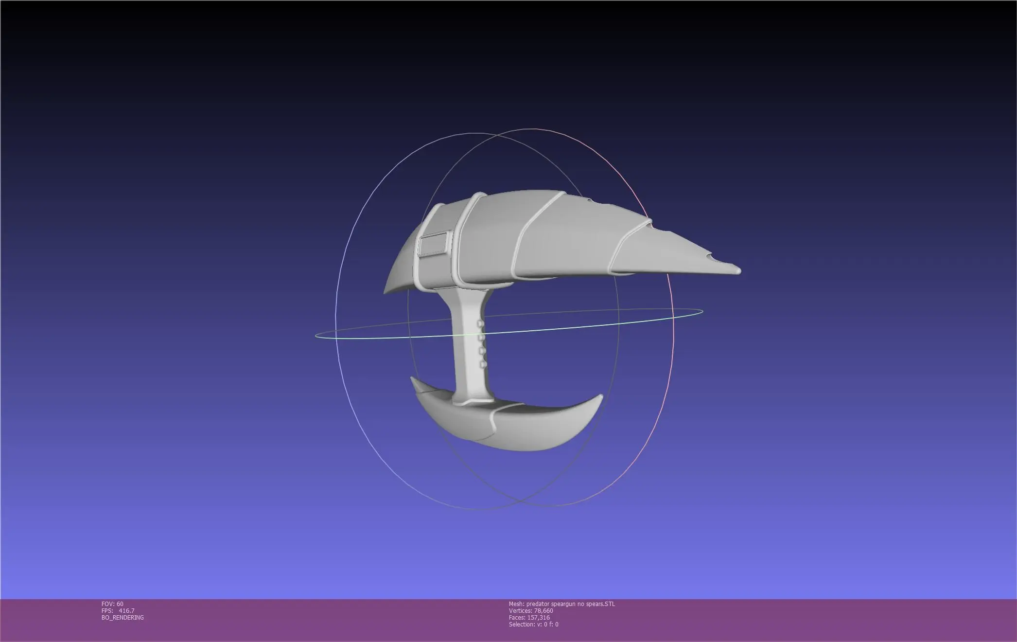 Predator Speargun Replica Printable Assembly