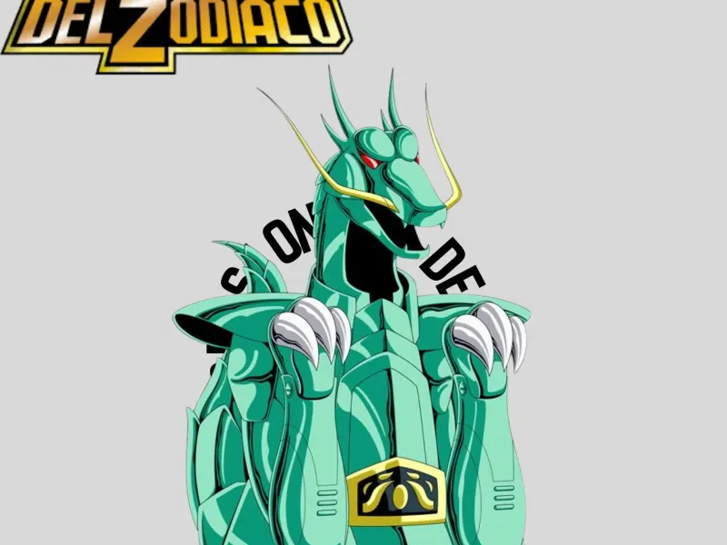 Armadura de Shiryū de Dragón Caballeros del Zodiaco