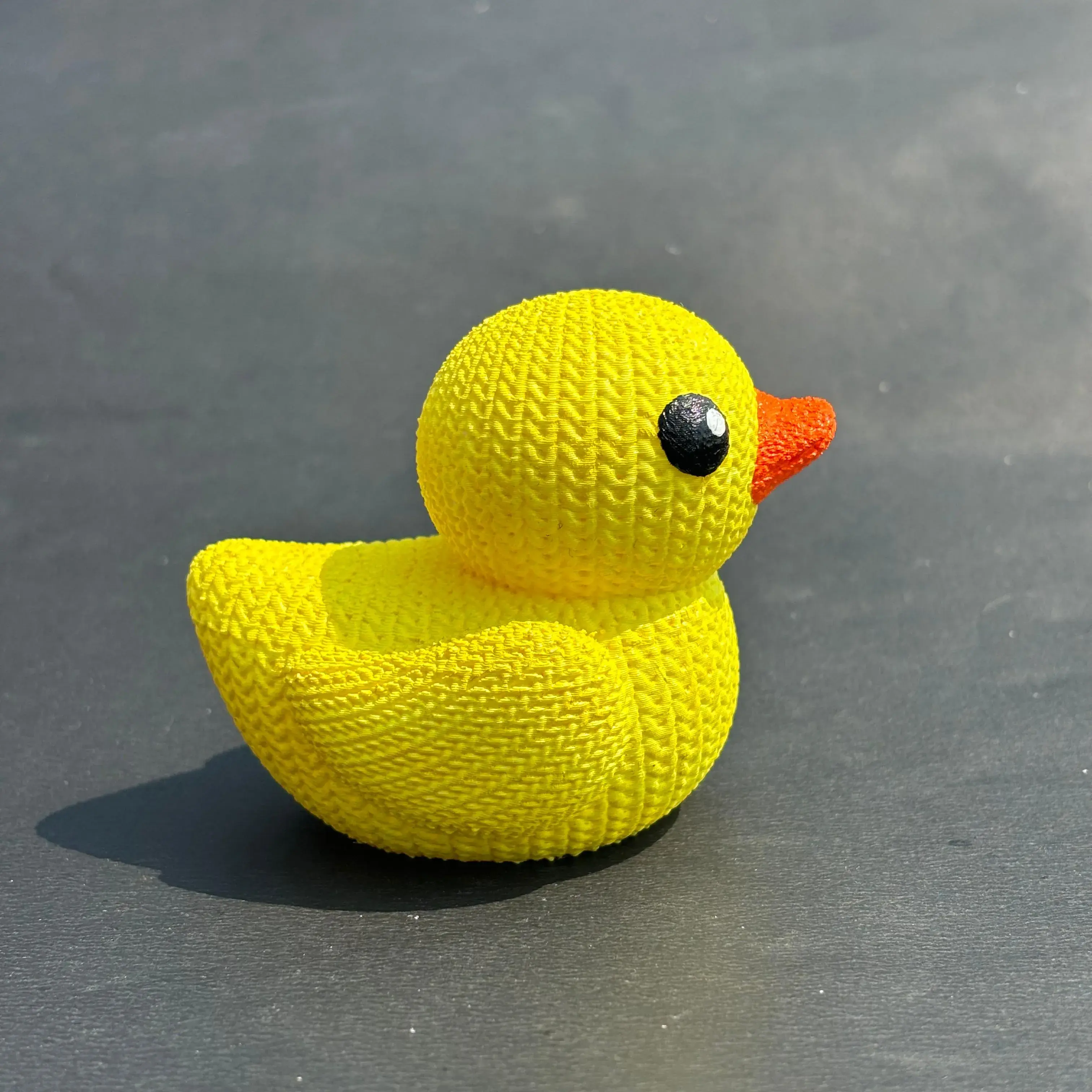 Knitted Duck
