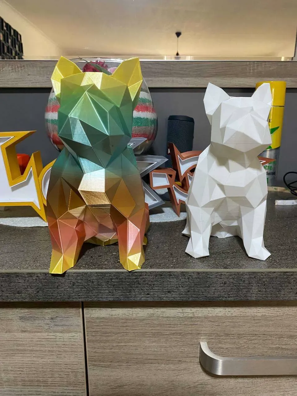 Low Poly Bull dog