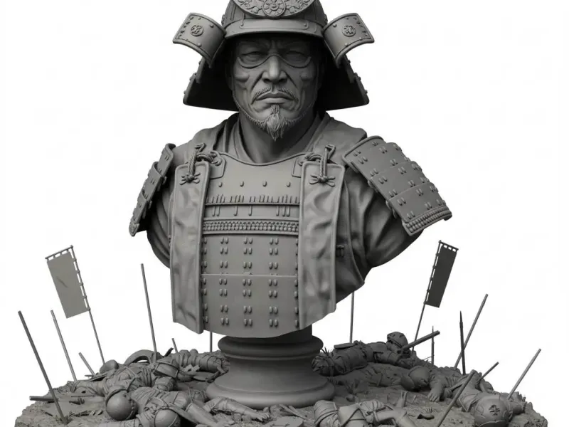 busto samurai