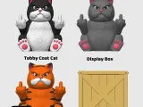 Cat Middle Finger with Surprise Crate-7