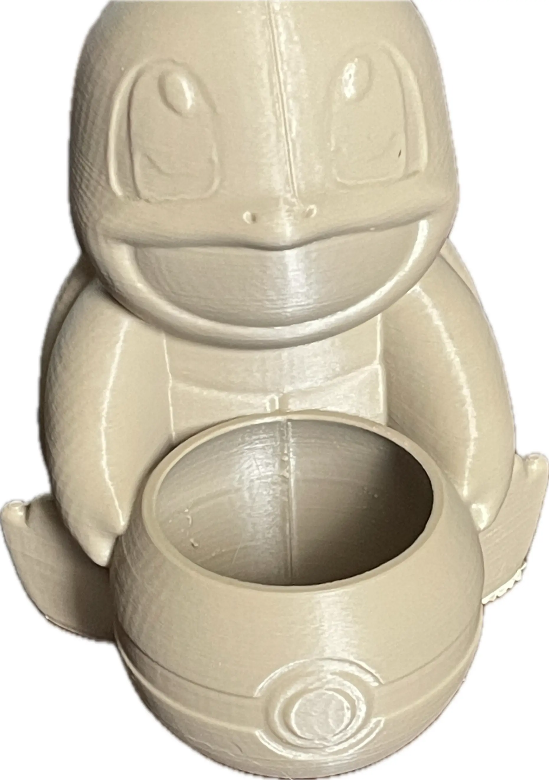 squirtle with Pokeball planter 