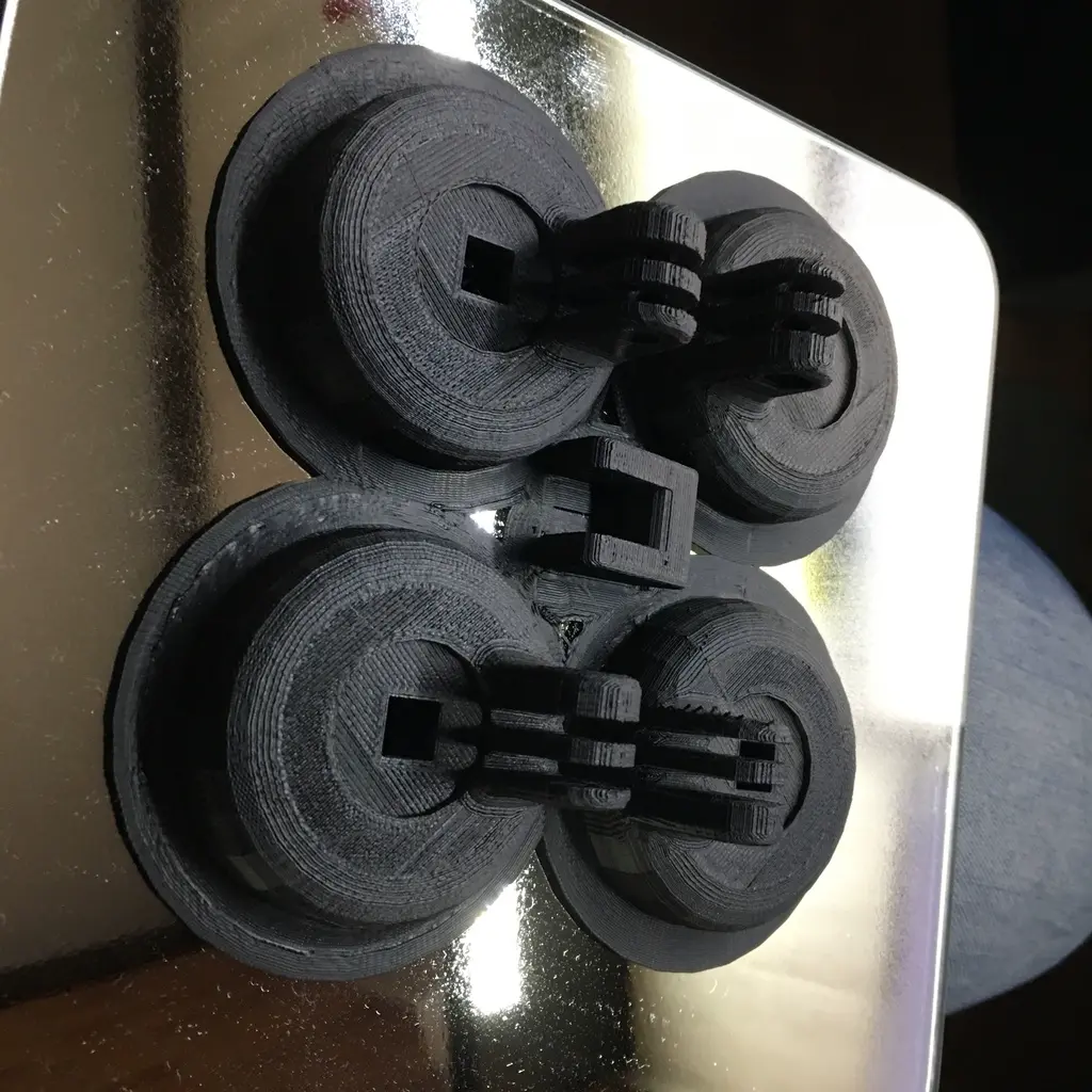 Small Suction Cup For Gopro and Smartphones.