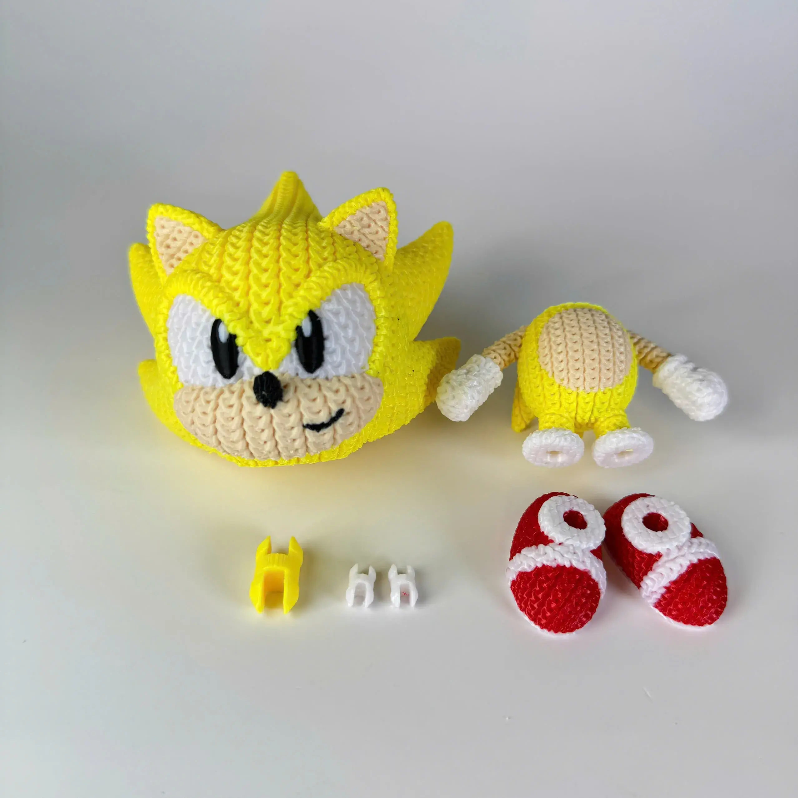 Super Sonic Crochet - Knitted - Multicolor 3D Printing