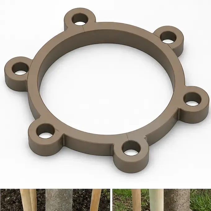 Tree Support Collar – 40mm (6-Way Cane Support Ring)