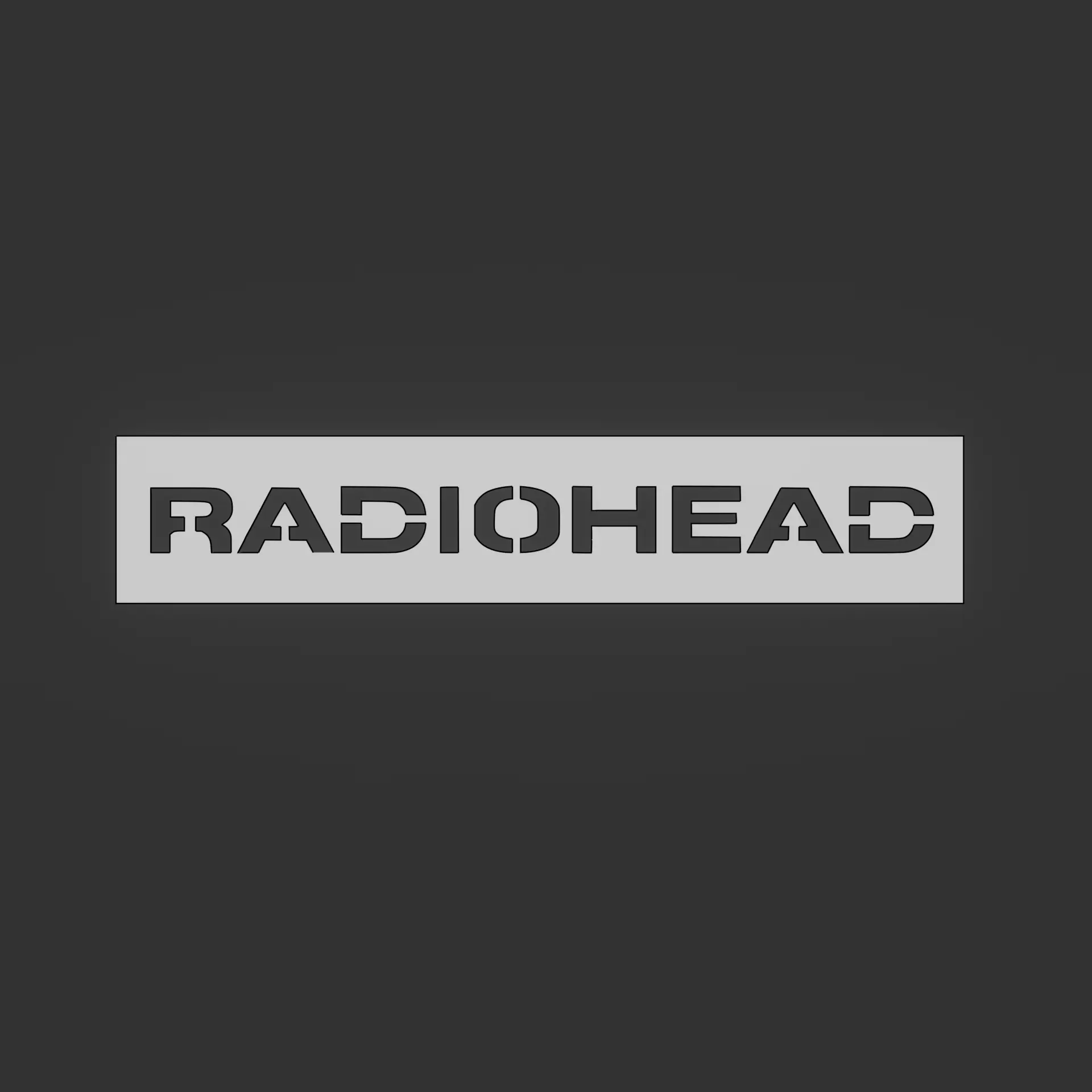 RADIOHEAD STENCILS AND LOGOS | 3D models download | Creality Cloud