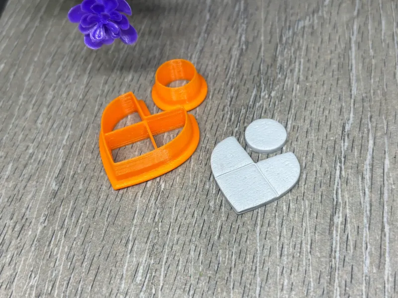 CIRCLE AND HEART CLAY CUTTER SET
