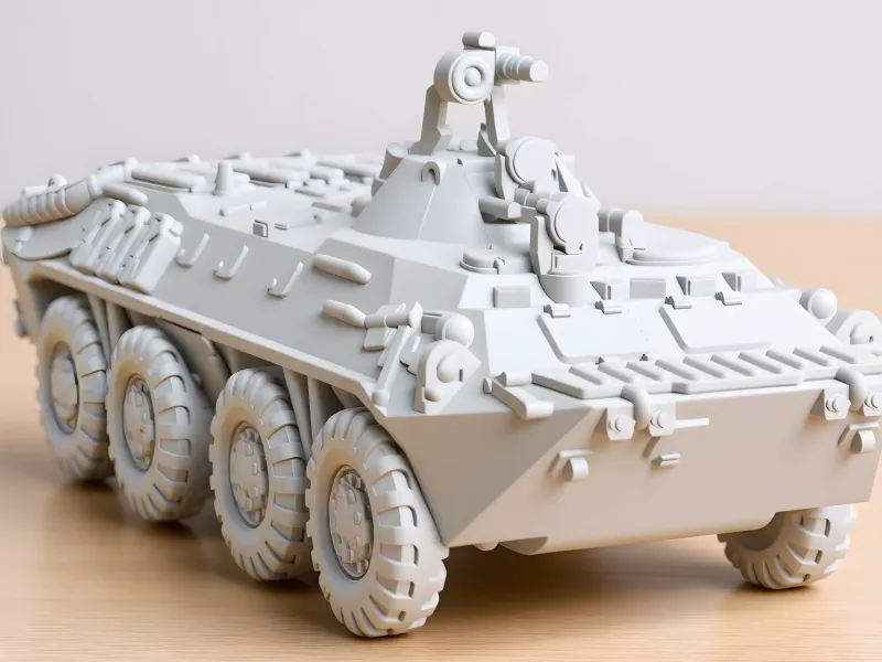 Miniatura del Vehículo de Guerra BTR-70