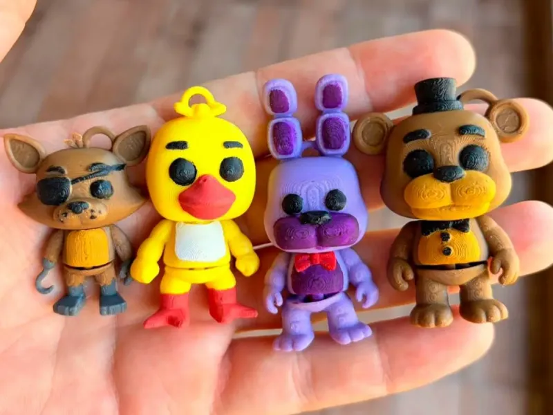 Five Nights at Freddy's Flexis Pack Multicolor