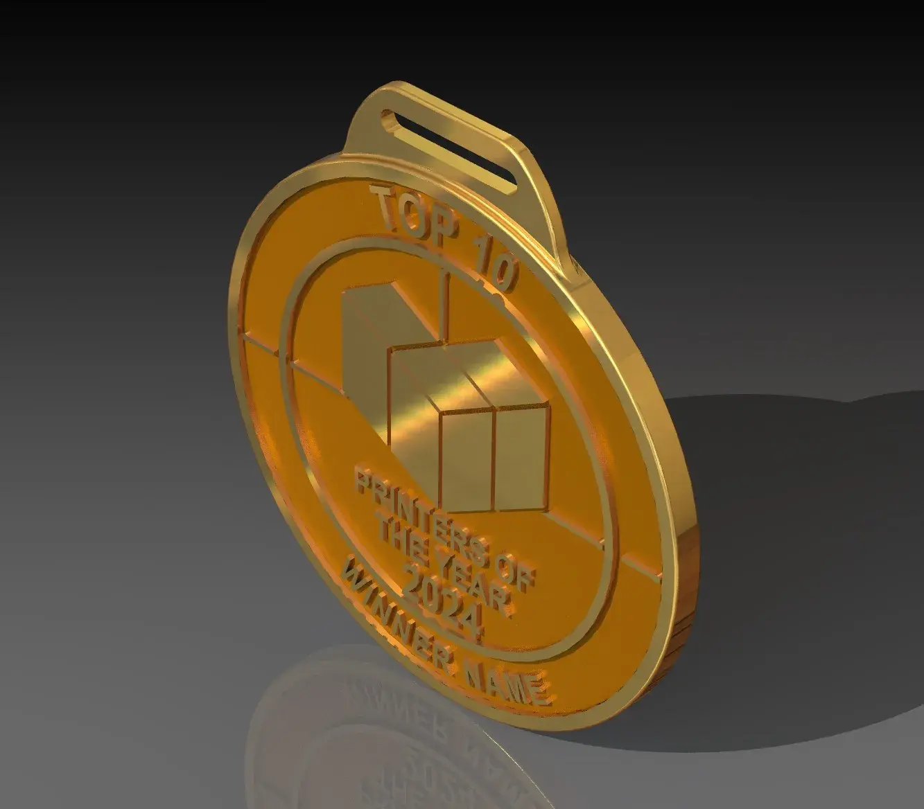 Creality Cloud Top 10 Medal