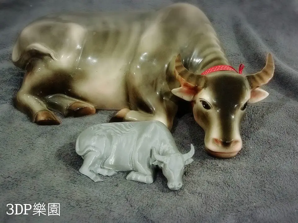 Taiwan Water buffalo (3D scan)台灣水牛