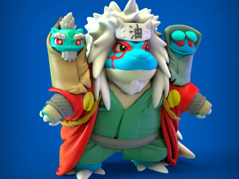 Blastoise jiraiya sage mode