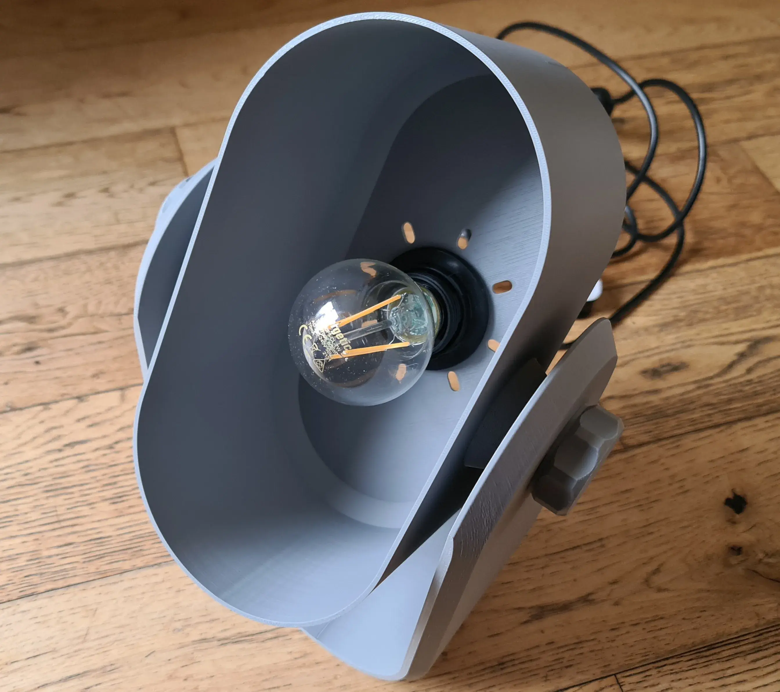 Modern Adjustable Cyber Lamp with Stand for LED E26 or E27