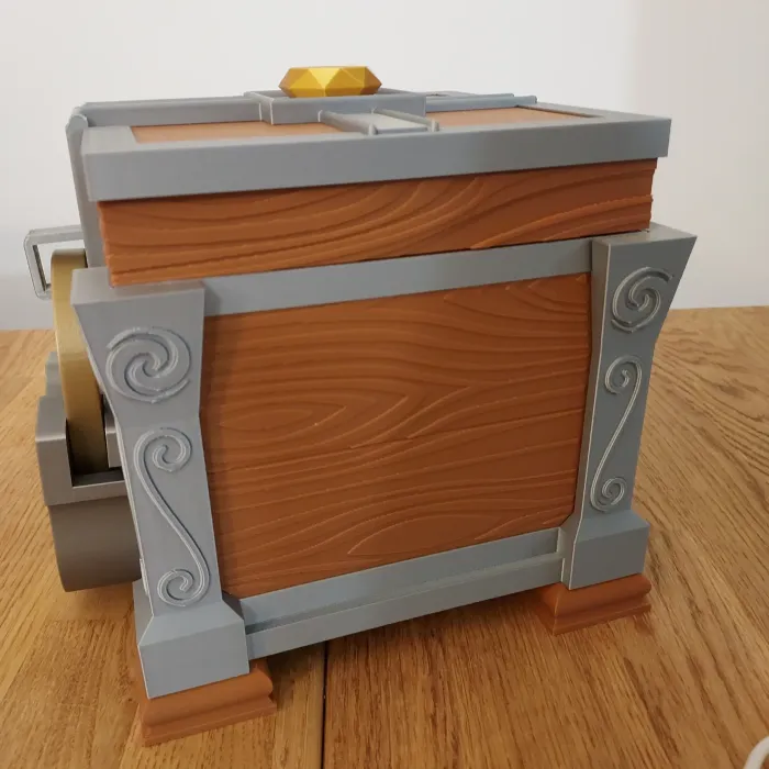 Fantasy Chest with Modular Lock - Toys - PLA - 3D printed product - фото 12