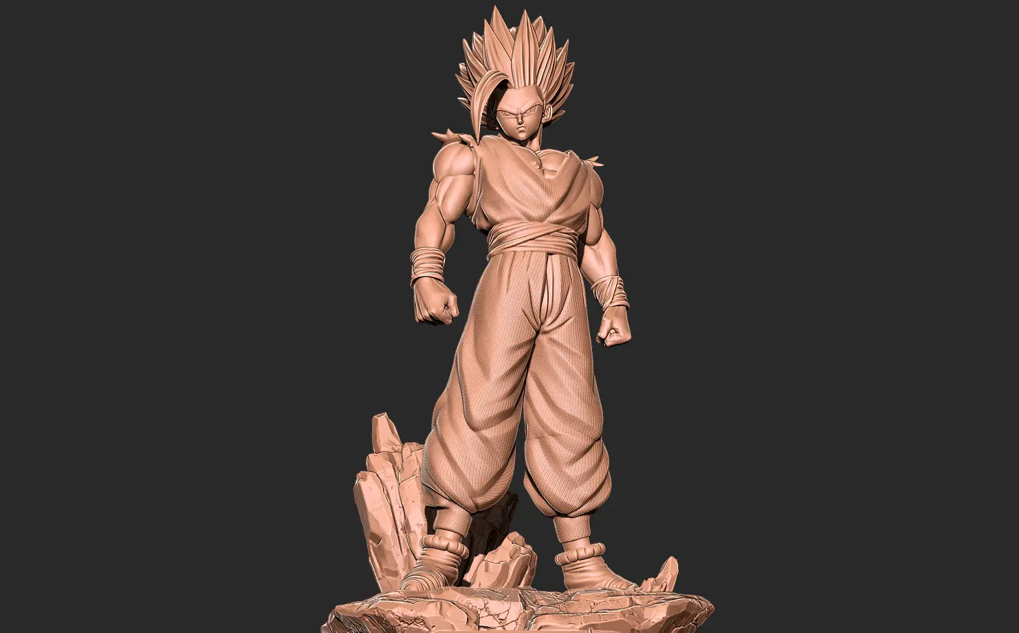 Gohan - Dragonball super 3D print model