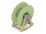 Spool Holder, fully 3d printable, no bearings-7