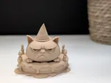 Grumpy Cat on a Cake-2