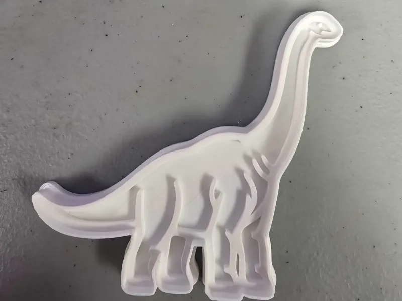 Brontosaurus Cookie/ Playdough cutter