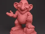 Friendly Troll Figurine – Cute Fantasy Creature | 3D-1