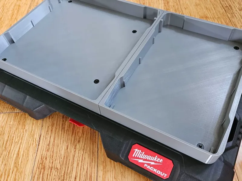 Milwaukee Packout work table plate
