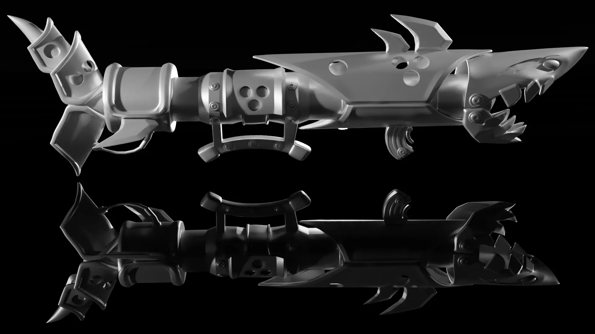 Jinx Fishbones BAZOOKA - REAL SIZE COSPLAY
