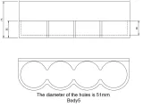 BATHROOM ORGANISER-SHAVING FOAM HOLDER-7